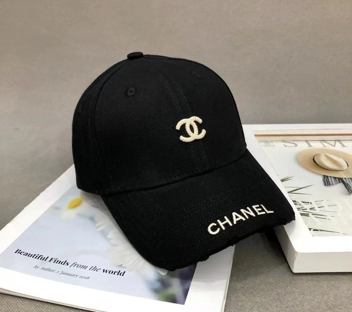 Small Fragrant Letter Embroidered Baseball Cap PD05202413104