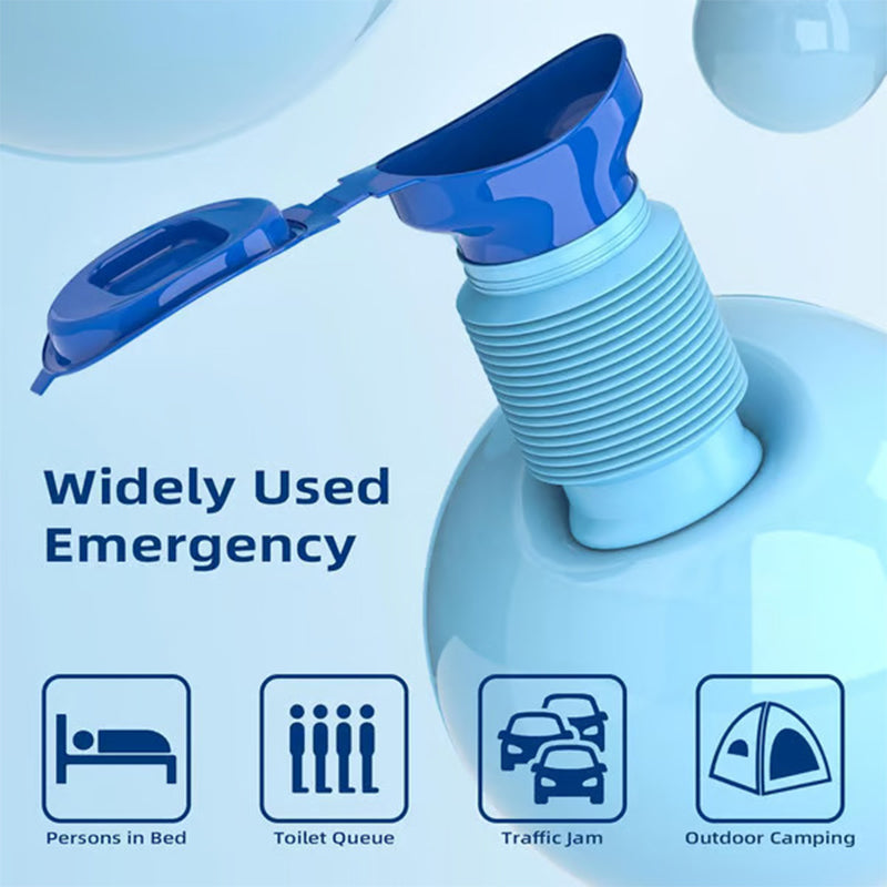 Portable car urinal