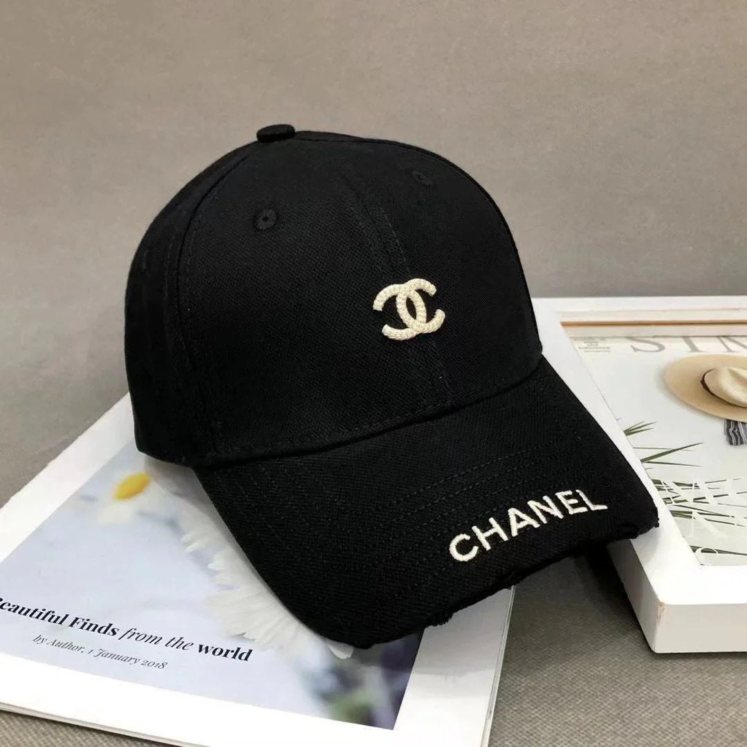 Small Fragrant Letter Embroidered Baseball Cap PD05202413104