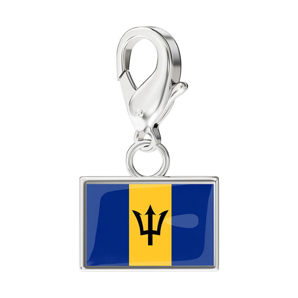 Flag & Map Charms Set