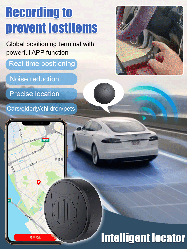 🔥【Anti-Loss Tracking Device】Features a recording function with storage for 180 days, accessible at any time.